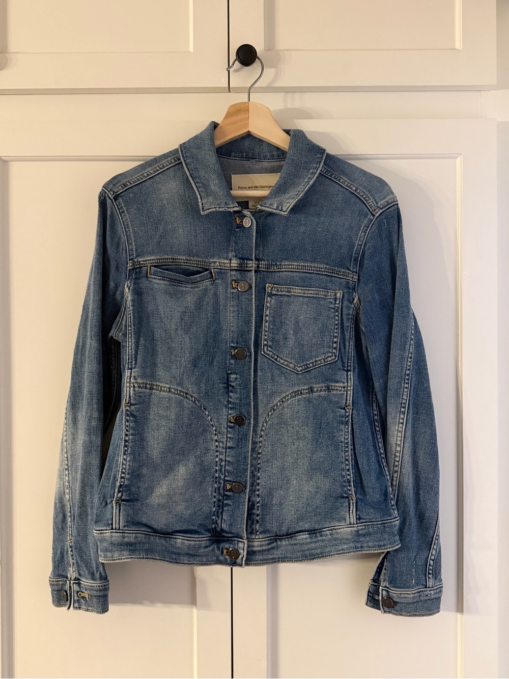 Pilcro and the Letterpress (Anthropologie) Super-soft Denim Jacket